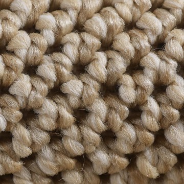 Bej Halı Bukleli yumuşak İç Dış Mekan Salon Balkon Teras Halısı