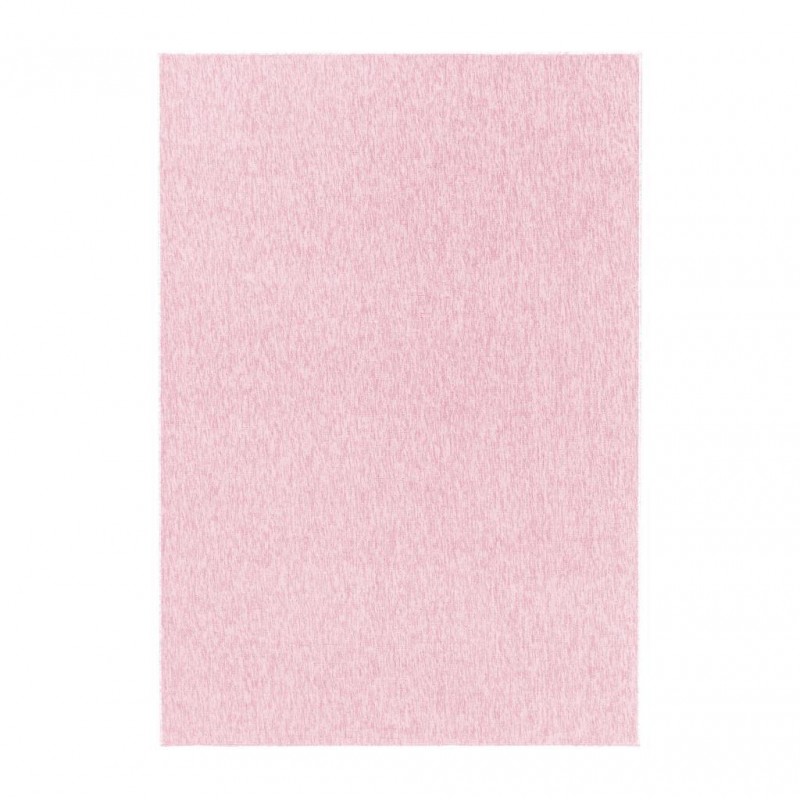 Modern desenli Bukleli Halı kısa havlı bulanık düz renkli Rose Pembe