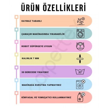 Modern yağmur bordür desenli Salon Mutfak Oda Halısı Siyah Beyaz Halı Kaymaz Yıkanabilir